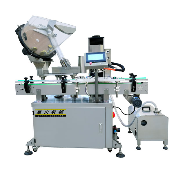 醬料真空旋蓋機械-瓶裝醬料真空旋蓋設(shè)備