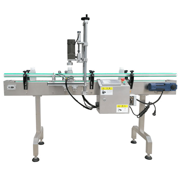 在線式飲料瓶旋蓋機-液體生產(chǎn)線專用旋蓋設(shè)備